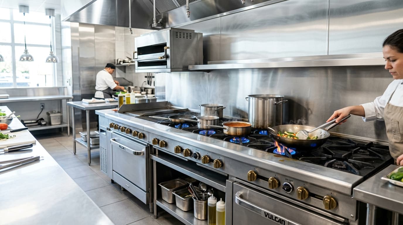 Maxwell Induction Commercial Kitchen Suite