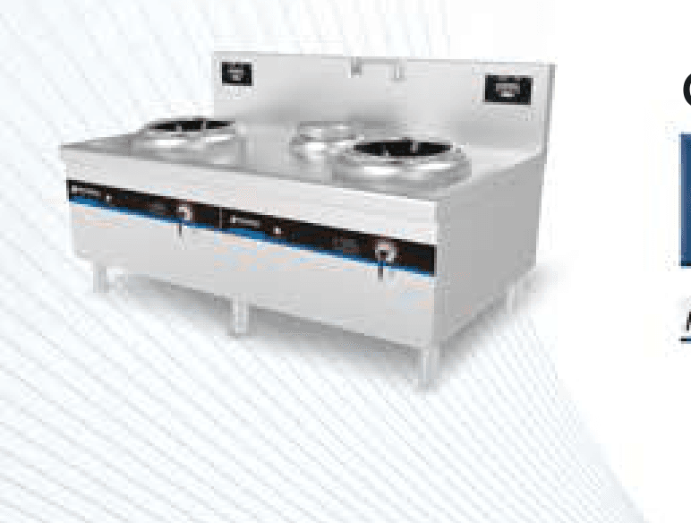 Commercial Double Chinese Range - Commercial Induction Equipment