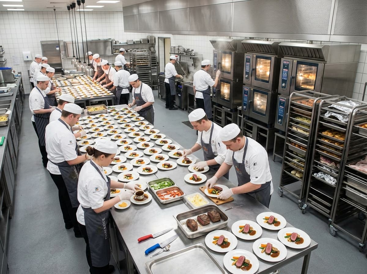Caterers & Banquet Halls Commercial Induction Kitchen Installation